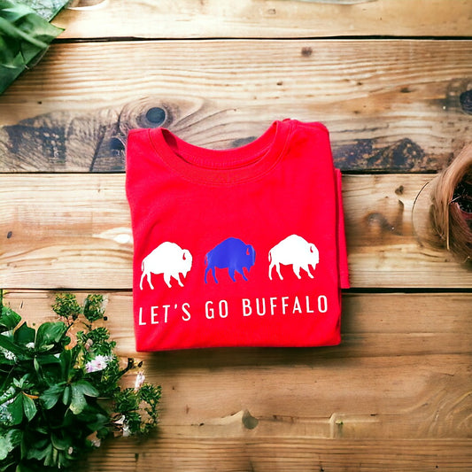 White and Blue Buffalo
